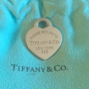 Return To Tiffany Large Heart Pendant